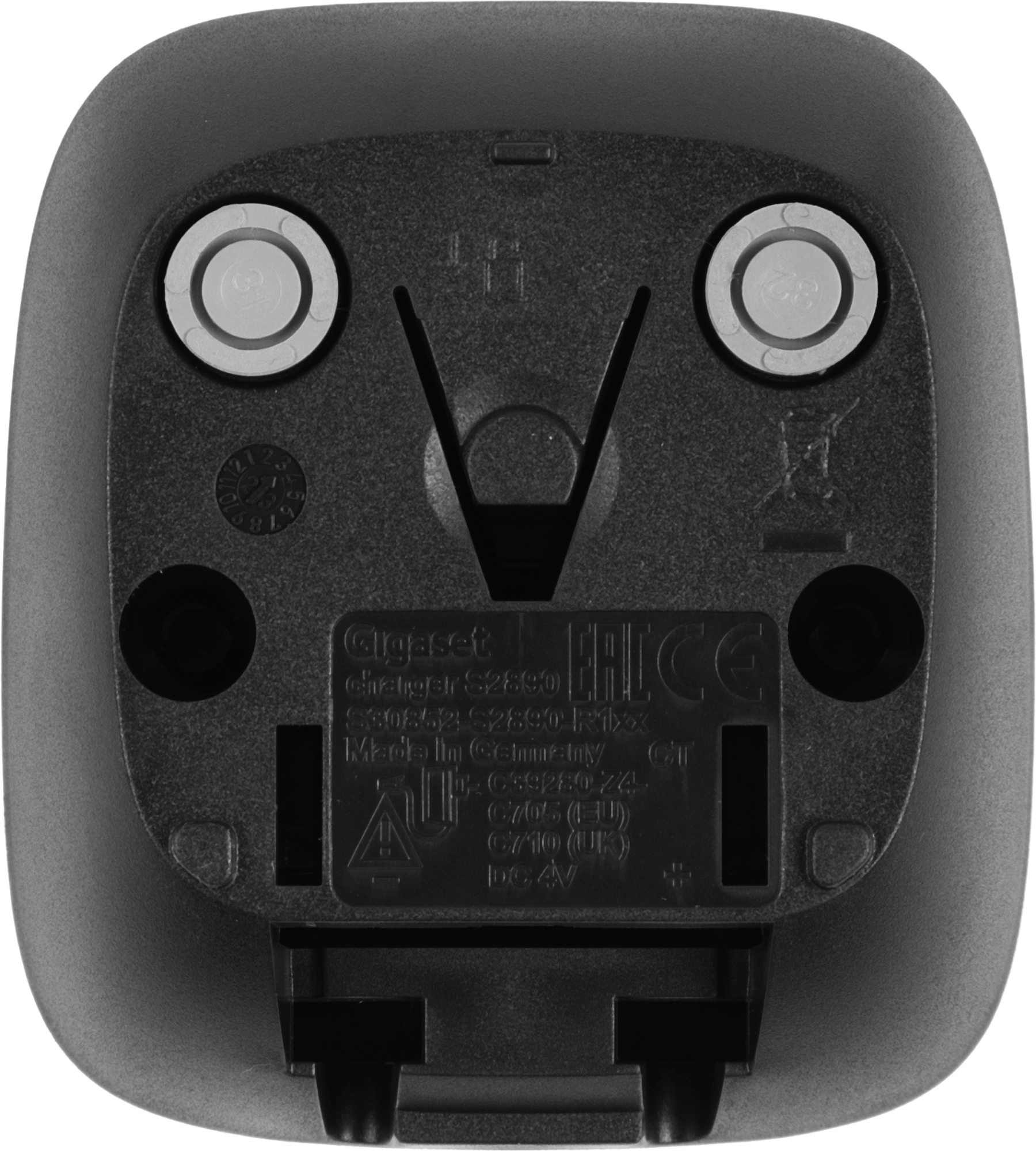 Р/Телефон Dect Gigaset AS690A Trio черный (труб. в компл.:3шт) автооветчик АОН — миниатюра 8