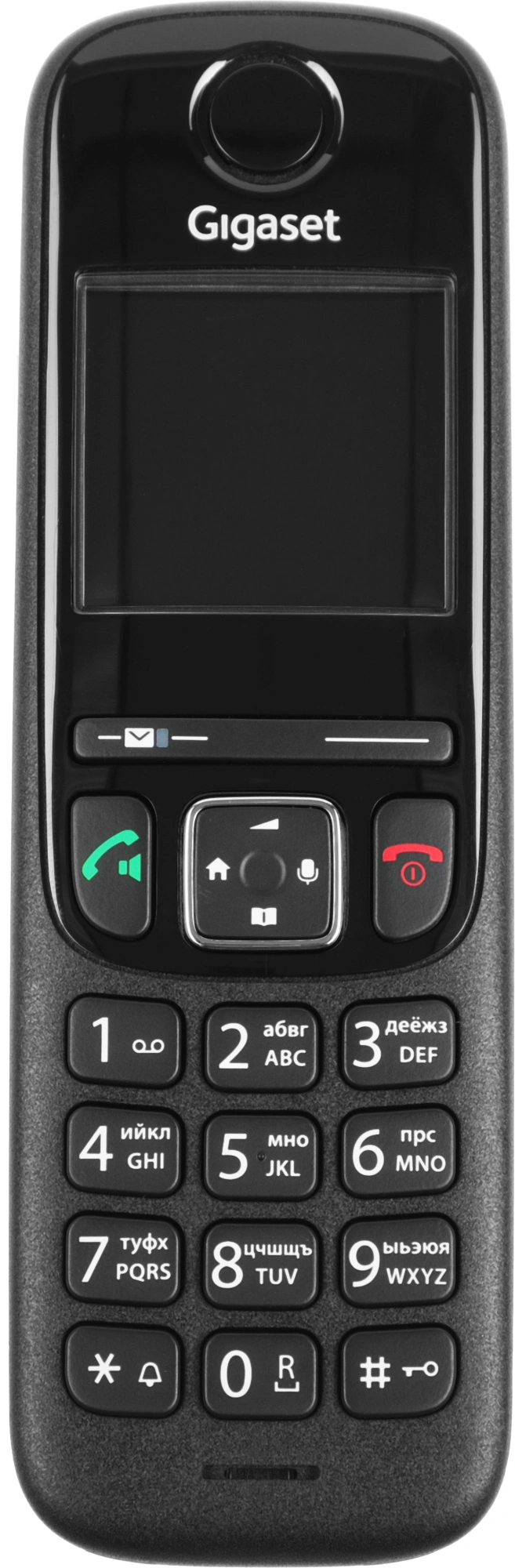 Р/Телефон Dect Gigaset AS690A Trio черный (труб. в компл.:3шт) автооветчик АОН — миниатюра 12