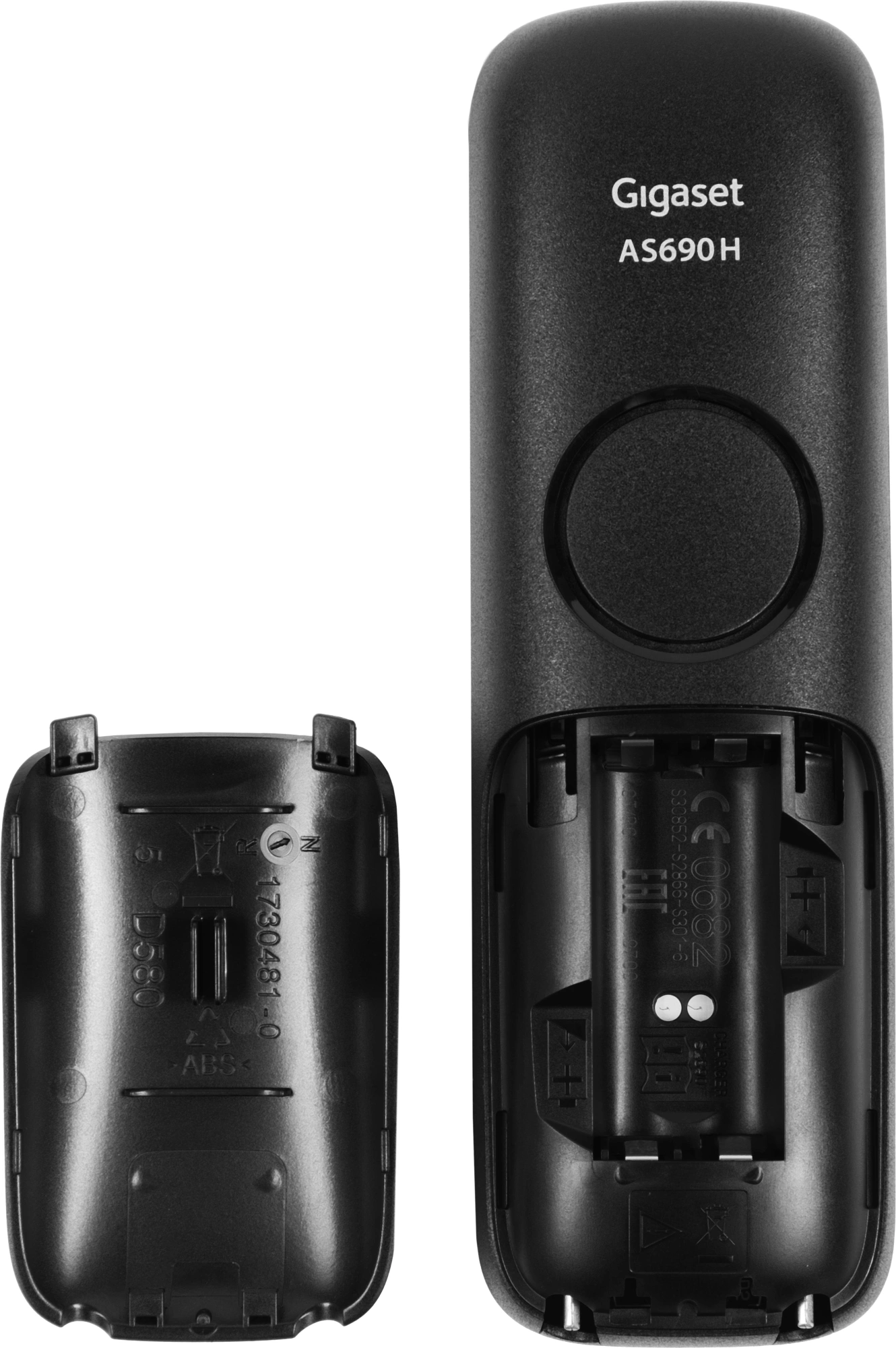 Р/Телефон Dect Gigaset AS690A Trio черный (труб. в компл.:3шт) автооветчик АОН — миниатюра 15