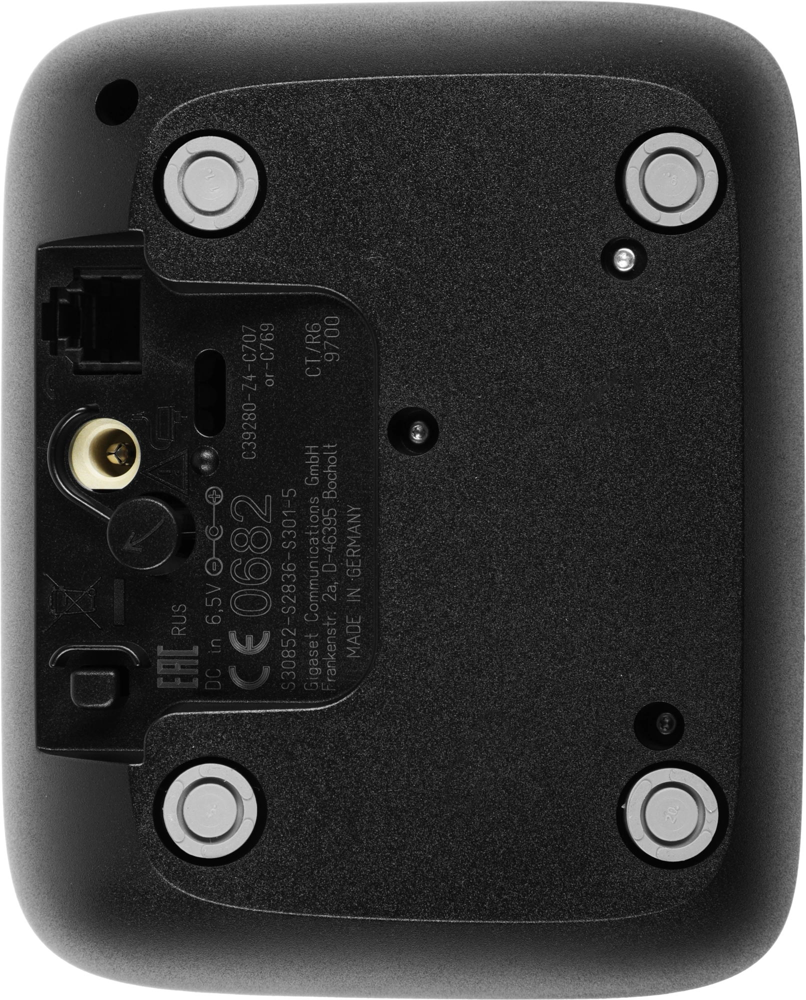 Р/Телефон Dect Gigaset AS690A Trio черный (труб. в компл.:3шт) автооветчик АОН — миниатюра 17
