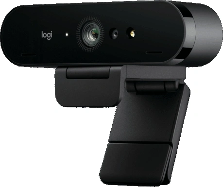 Камера Web Logitech BRIO черный 13Mpix (4096x2160) USB3.0 с микрофоном (960-001725) — миниатюра 2