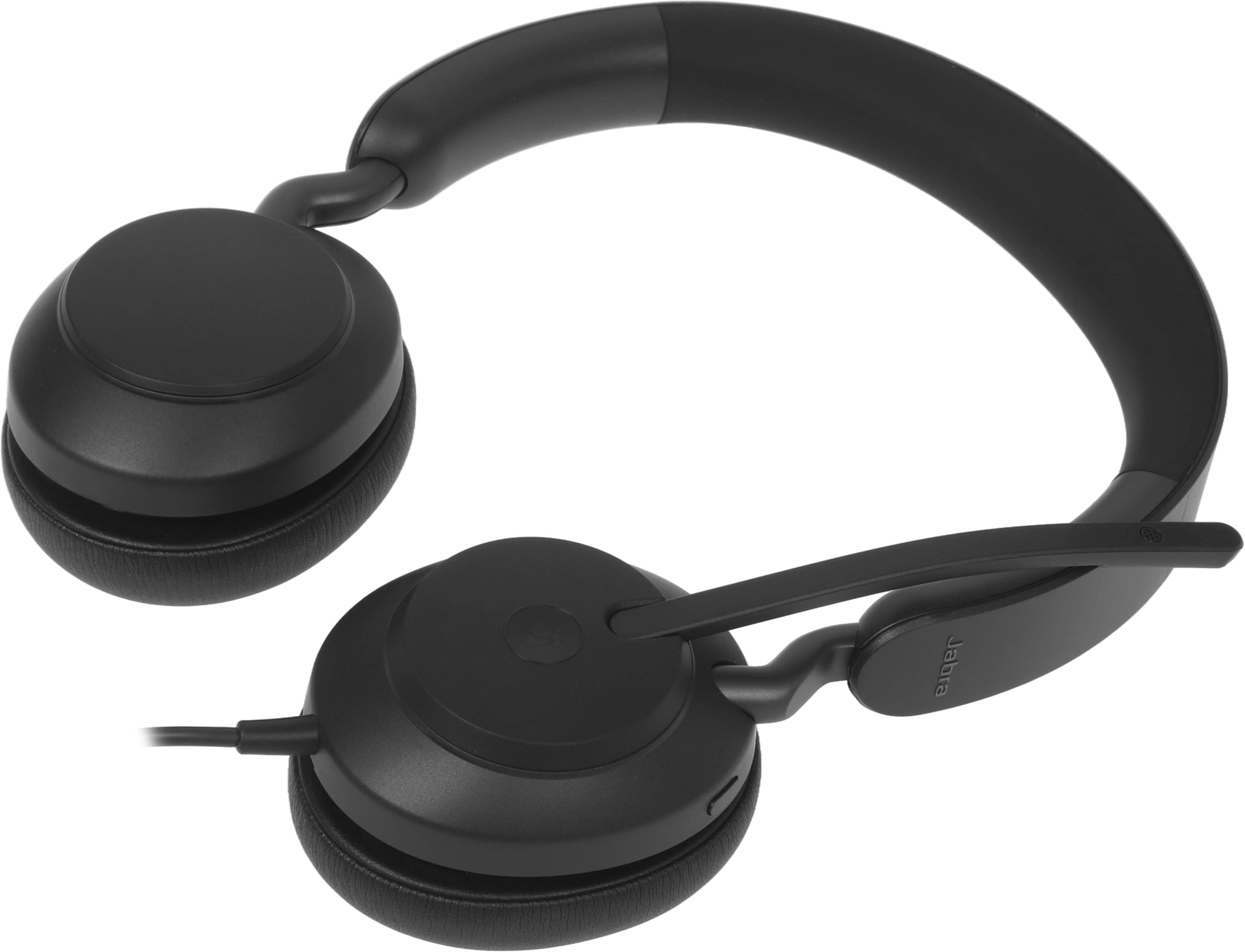 Наушники с микрофоном Jabra Evolve2 40 SE USB-C/A черный 1.5м накладные USB оголовье (24189-999-799) — миниатюра 9