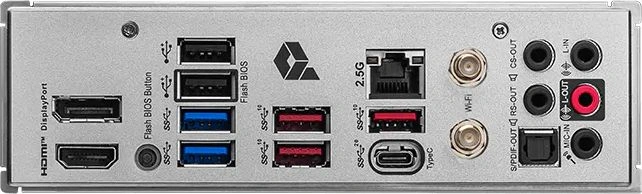 Материнская плата MSI PRO Z790-A WIFI II Soc-1700 Intel Z790 4xDDR5 ATX AC`97 8ch(7.1) 2.5Gg RAID+HDMI+DP — миниатюра 5