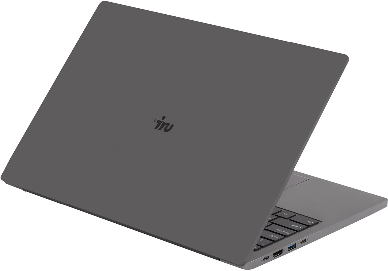 Ноутбук IRU Strato 16ALMR Core i5 12450H 16Gb SSD512Gb Intel UHD Graphics 16" IPS WQXGA (2560x1600) Windows 11 Pro silver WiFi BT Cam 5400mAh (2159330) — миниатюра 6