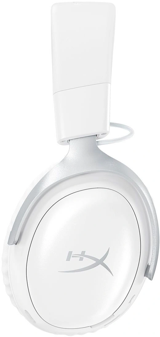 Наушники с микрофоном HyperX Cloud III S Wireless белый 0.5м мониторные BT оголовье (AX6G1AA) — фото 1