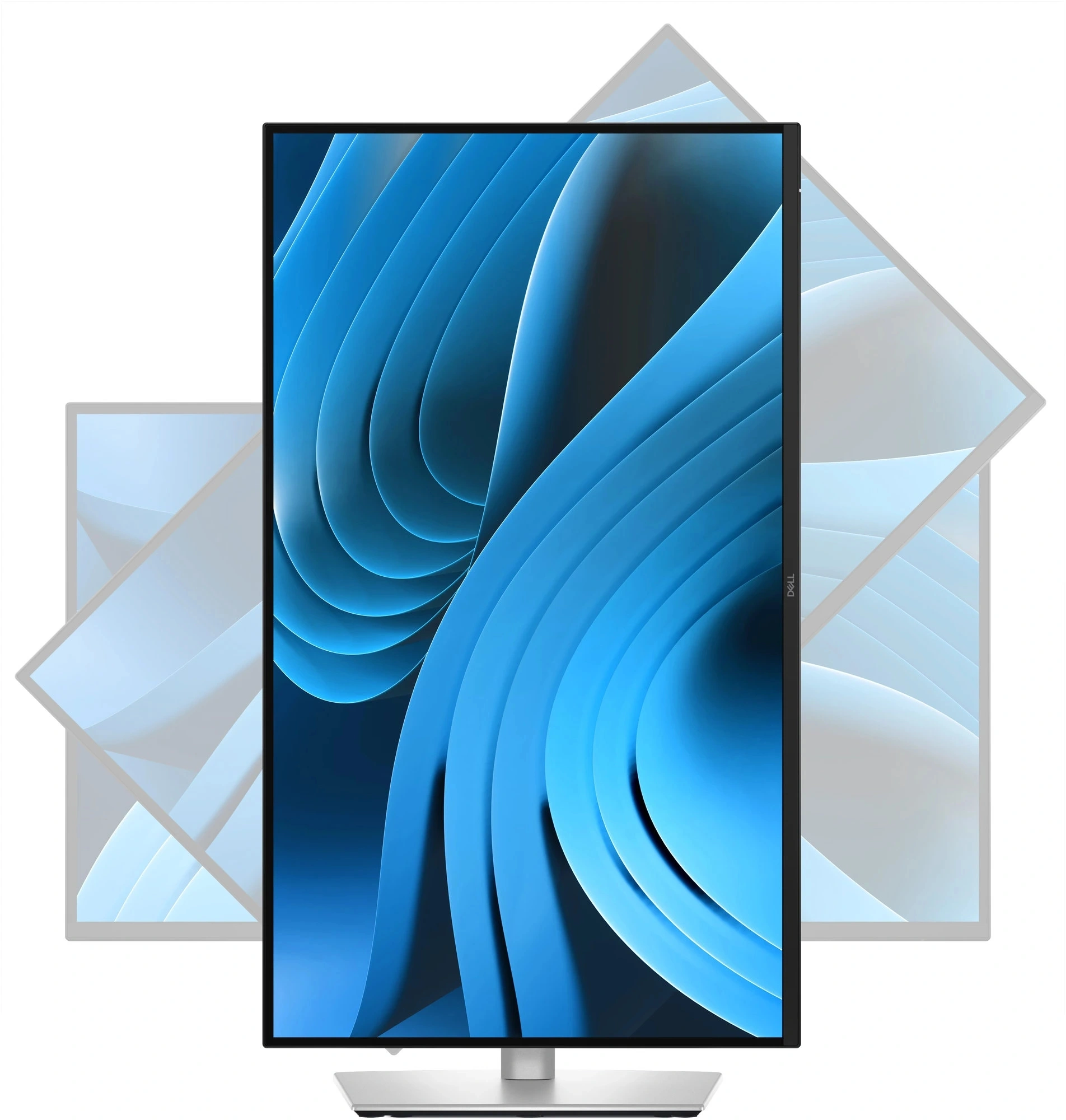 Монитор Dell 27" P2725QE черный IPS LED 16:9 HDMI матовая HAS Piv 1500:1 350cd 178гр/178гр 3840x2160 100Hz DP 4K USB 6.6кг — миниатюра 9