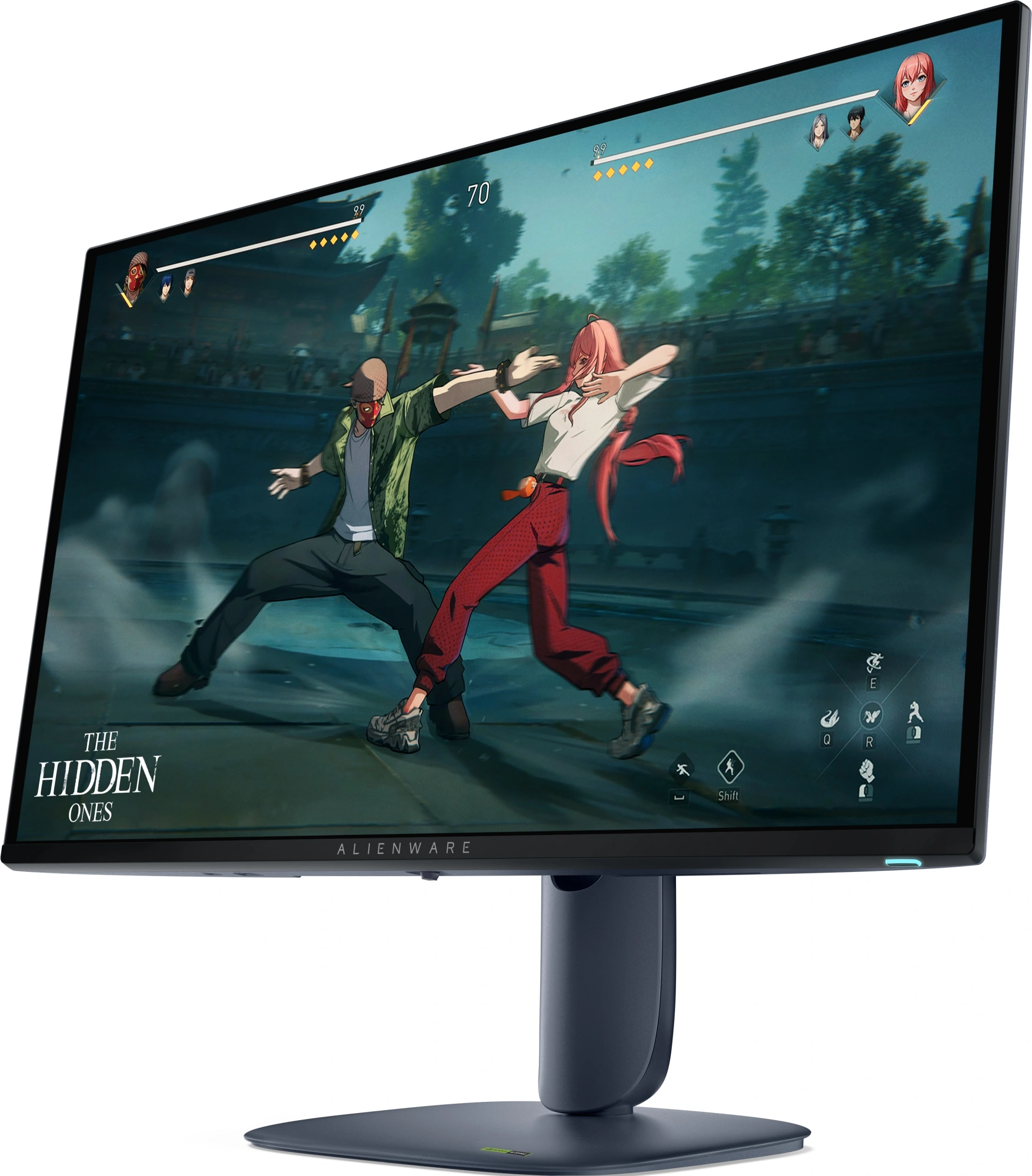 Монитор Dell 27" Alienware AW2725D черный QD OLED LED 0.03ms 16:9 HDMI матовая HAS Piv 1000cd 178гр/178гр 2560x1440 280Hz FreeSync Premium Pro DP 2K USB 6.35кг — миниатюра 3