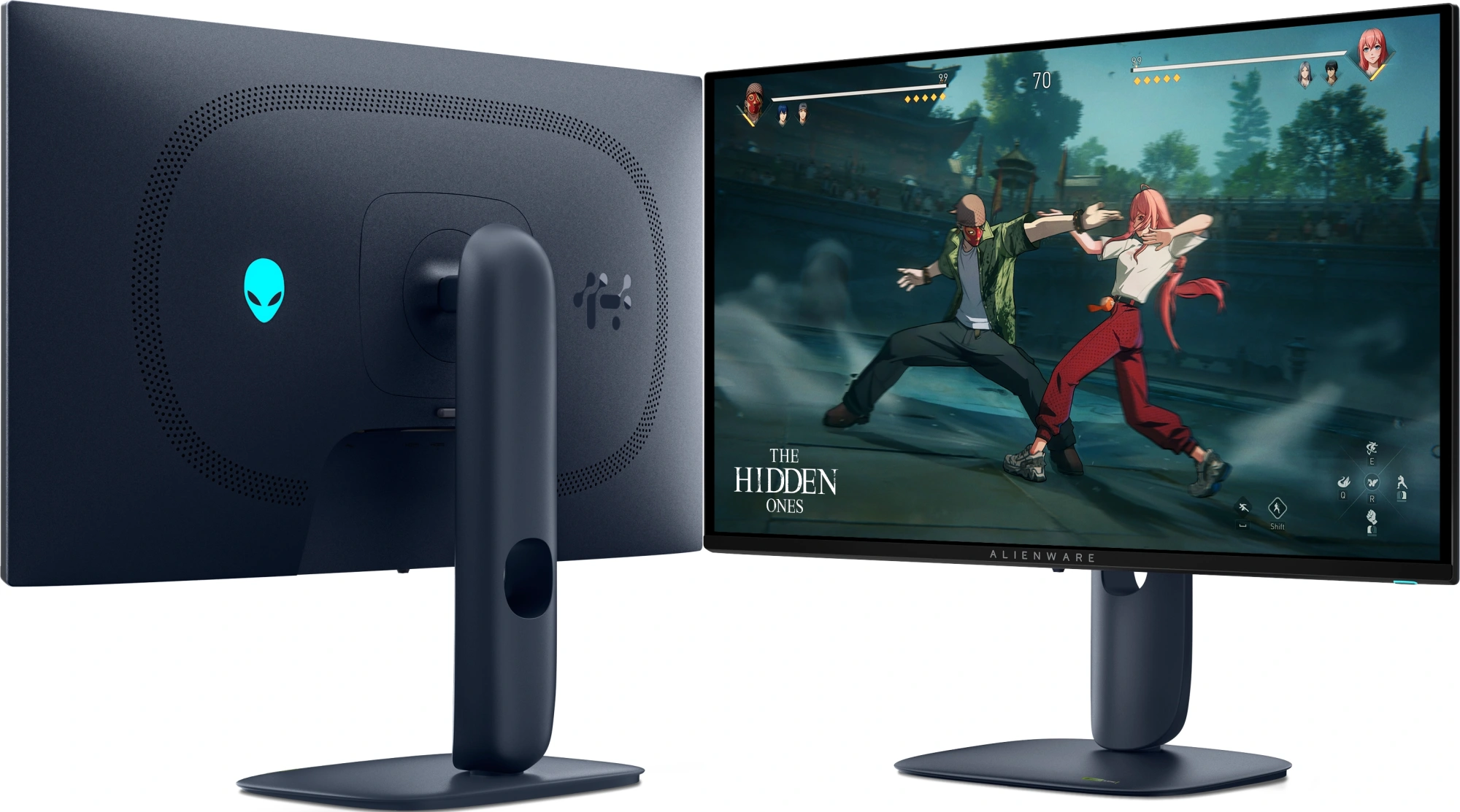 Монитор Dell 27" Alienware AW2725D черный QD OLED LED 0.03ms 16:9 HDMI матовая HAS Piv 1000cd 178гр/178гр 2560x1440 280Hz FreeSync Premium Pro DP 2K USB 6.35кг — миниатюра 8