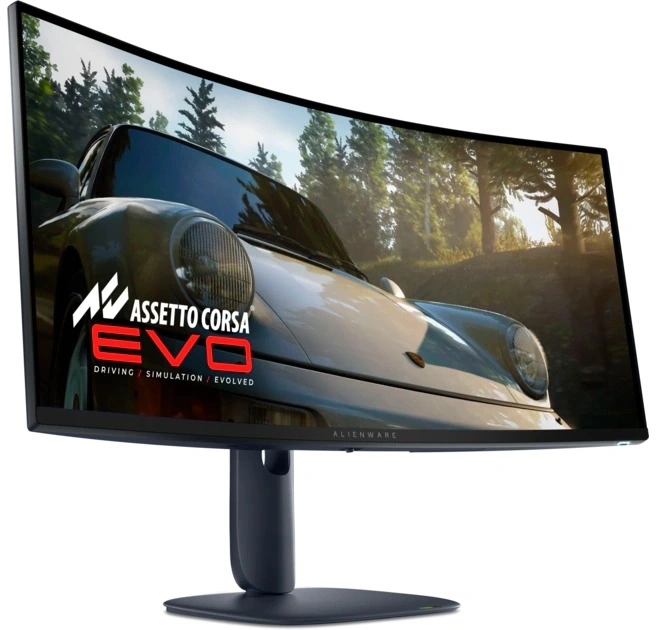Монитор Dell Alienware AW3425DW, 34", QD OLED, 3440×1440, 240Гц, изогнутый