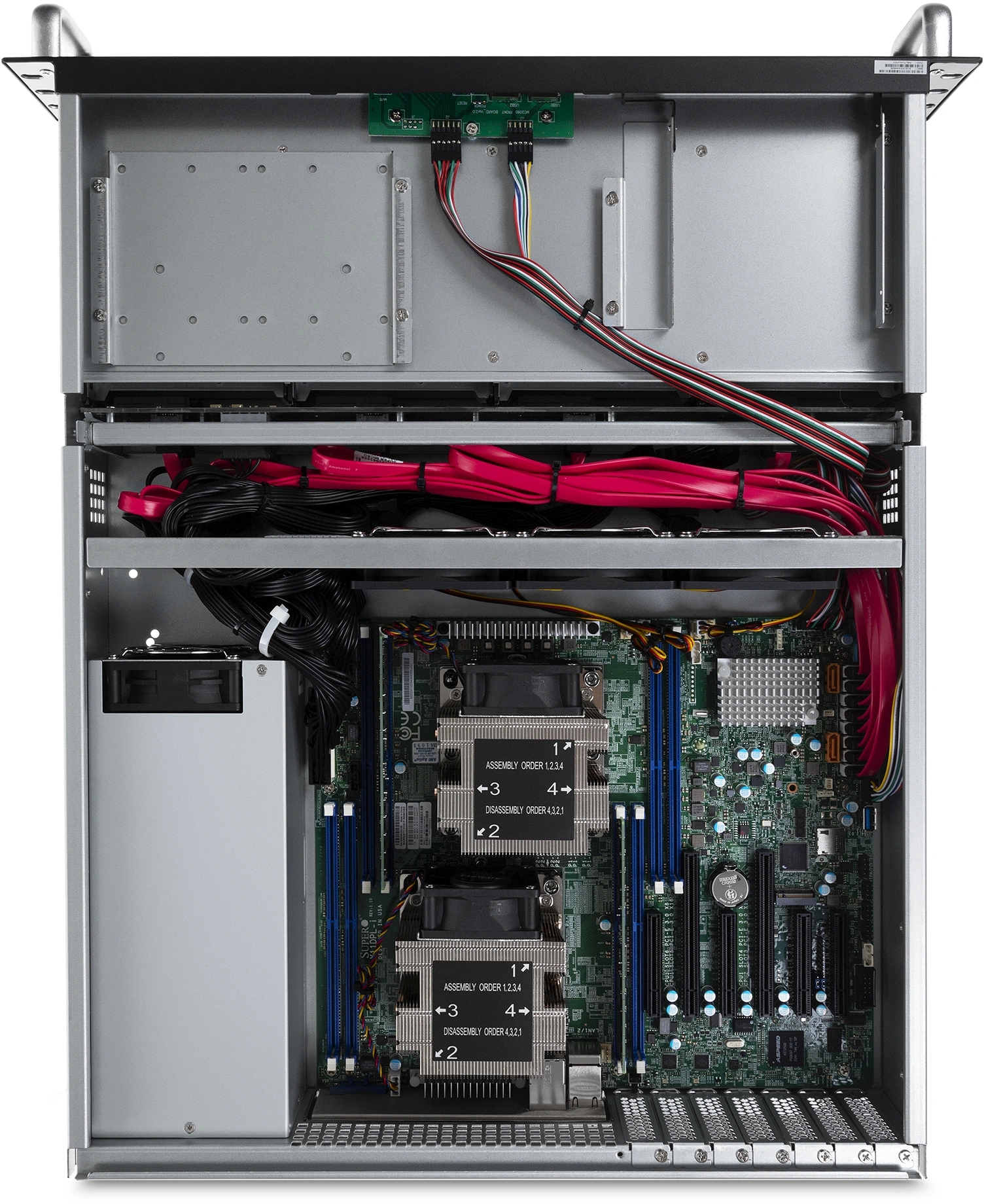 Сервер IRU Rock s2208e 2x6130 2x16Gb С621 AST2500 2xGigEth 1x800W w/o OS (2159778) — миниатюра 16
