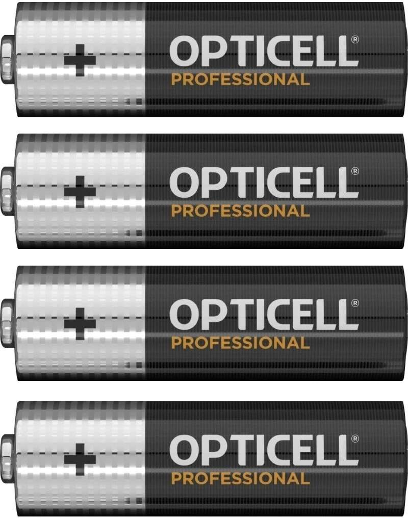 Батарея Opticell Professional LR6 AA (4шт) блистер — миниатюра 2