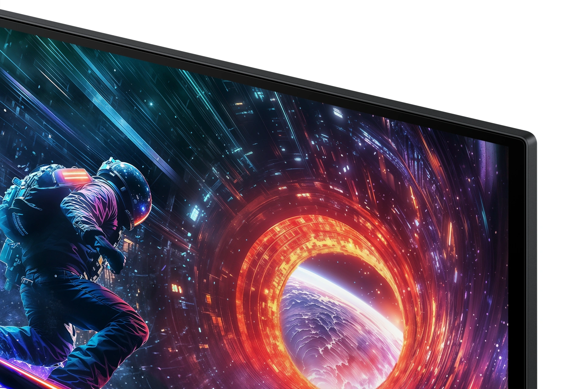 Монитор Samsung 27" Odyssey OLED G5 S27FG502SIXCI черный OLED LED 16:9 HDMI матовая 1000000:1 200cd 178гр/178гр 2560x1440 180Hz G-Sync FreeSync DP Quad HD 2K (1440p) 3.3кг — миниатюра 10