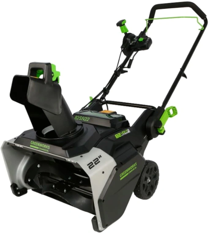 Снегоуборщик электр. Greenworks 82SN22 2.9кВт 3.9л.с. — миниатюра 2