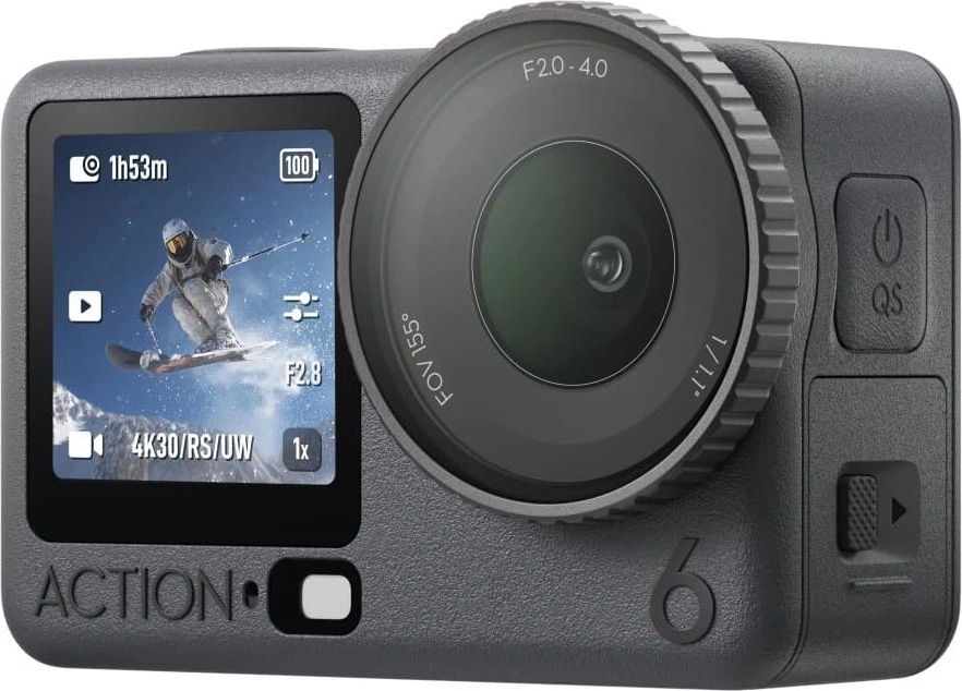 Экшн-камера Dji Osmo Action 6 Standard Combo 1xCMOS 38Mpix черный — миниатюра 2