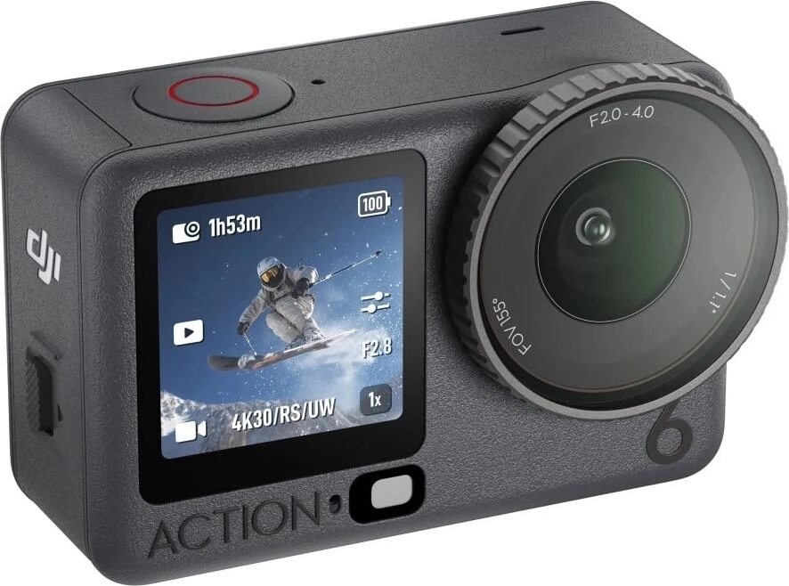 Экшн-камера Dji Osmo Action 6 Standard Combo 1xCMOS 38Mpix черный — миниатюра 3