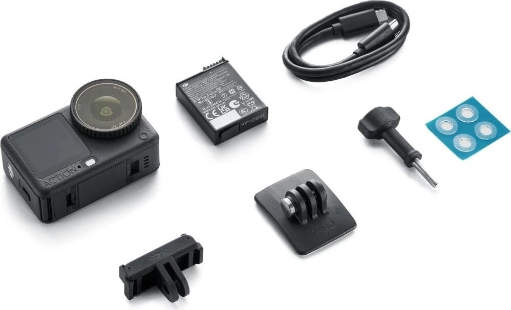 Экшн-камера Dji Osmo Action 6 Standard Combo 1xCMOS 38Mpix черный — миниатюра 5