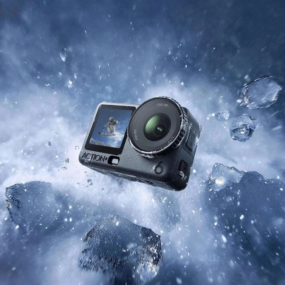 Экшн-камера Dji Osmo Action 6 Standard Combo 1xCMOS 38Mpix черный — миниатюра 6