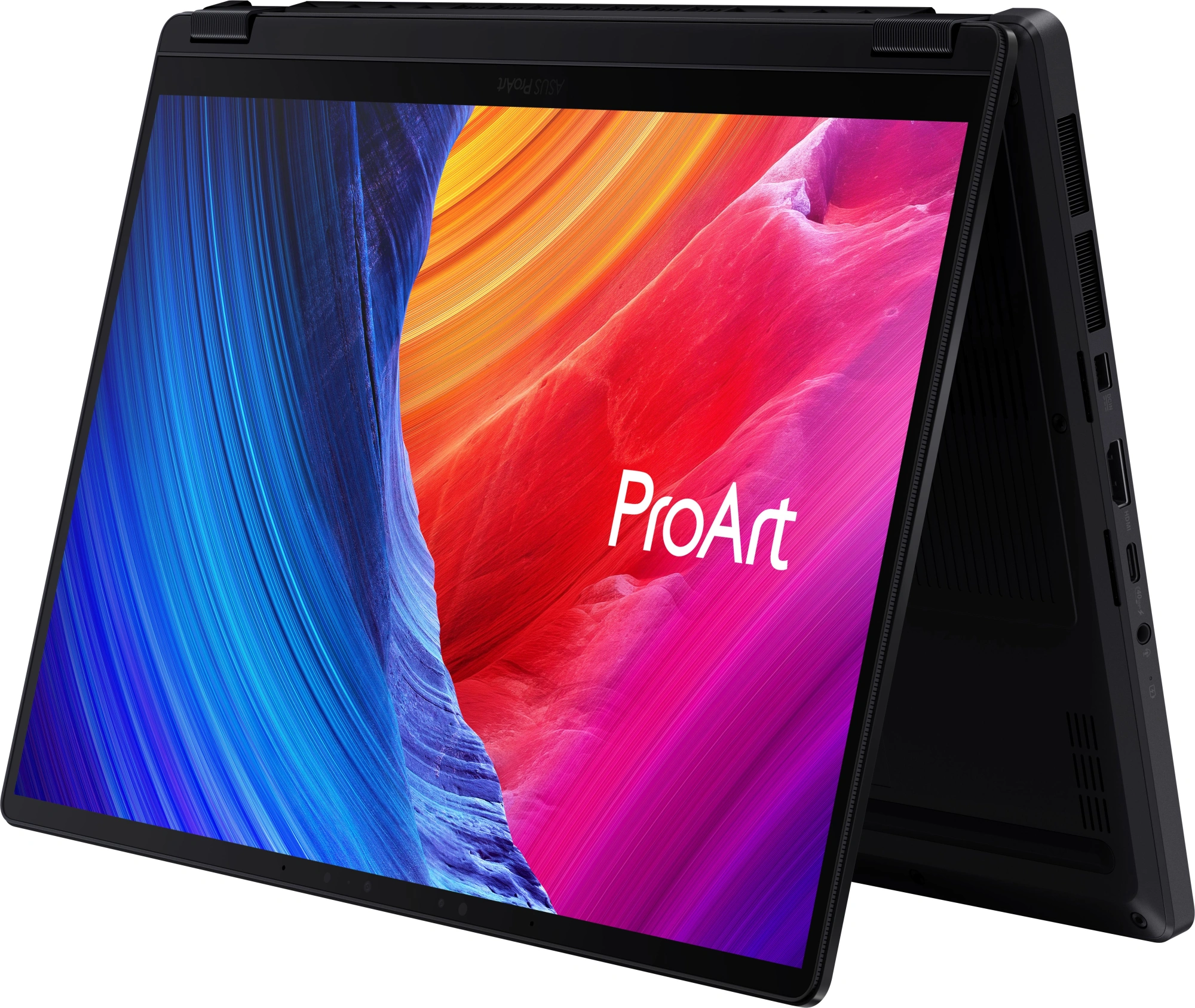 Ноутбук Asus ProArt PX13 HN7306EA-LX129X Ryzen AI Max+ 395 32Gb SSD1Tb AMD Radeon Graphics 8060S 13.3" OLED Touch 3K (2880x1800) Windows 11 Pro black WiFi BT Cam Bag (90NB17X1-M00990) — миниатюра 8