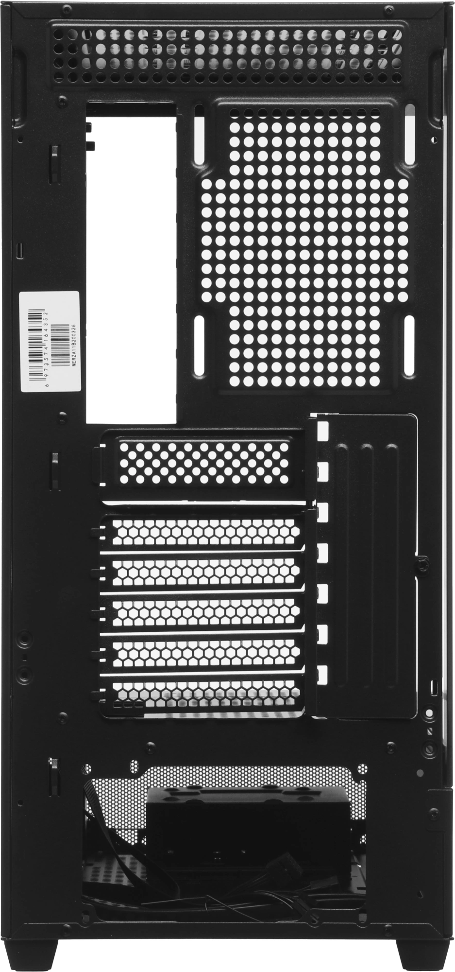 Корпус Accord ACC-ZA11B черный без БП ATX 10x120mm 1xUSB2.0 2xUSB3.0 audio bott PSU — миниатюра 5