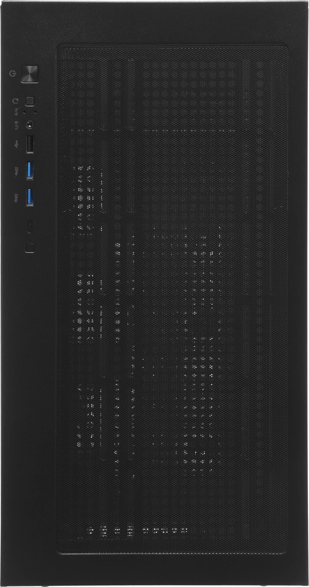 Корпус Accord ACC-ZA11B черный без БП ATX 10x120mm 1xUSB2.0 2xUSB3.0 audio bott PSU — миниатюра 6
