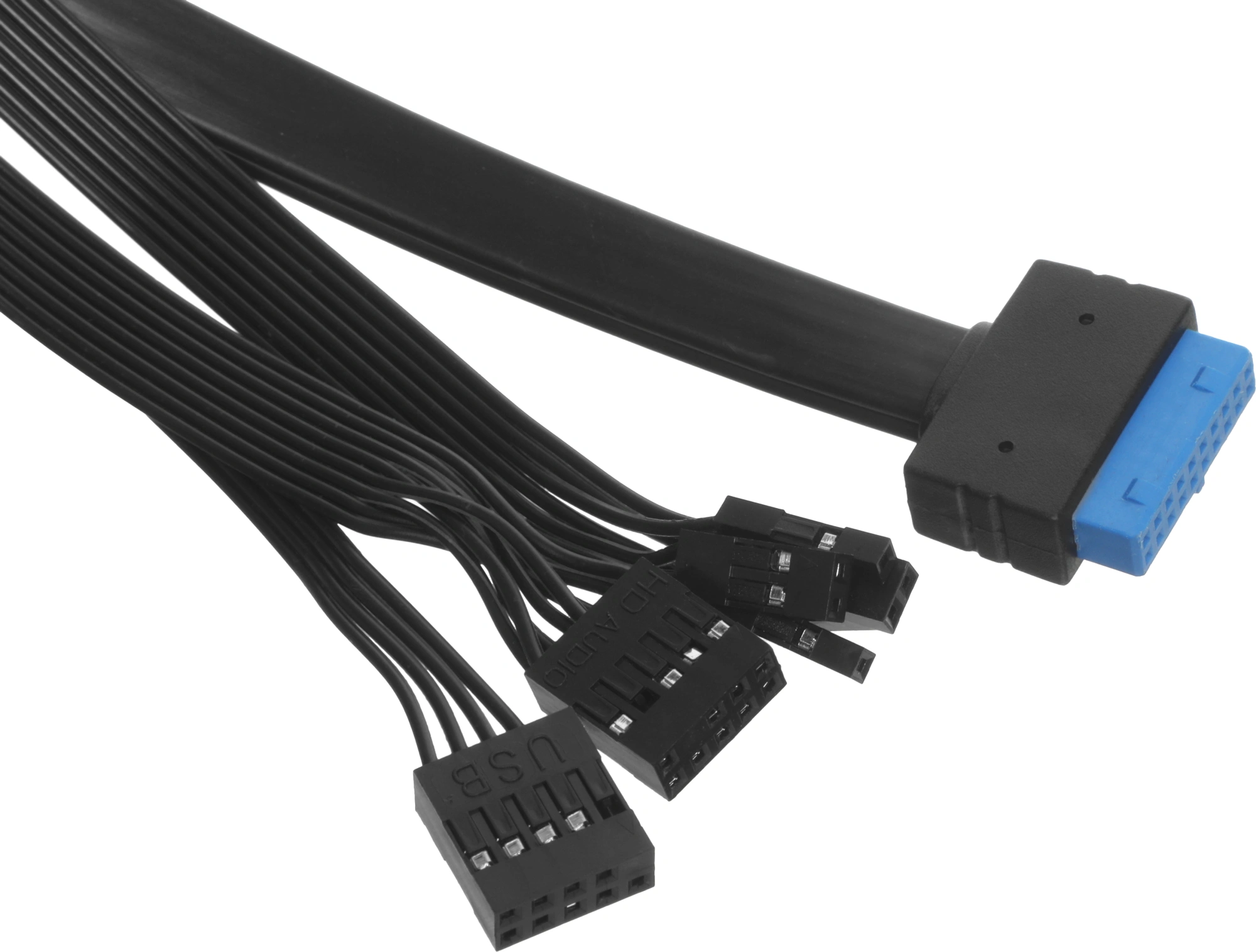 Корпус Accord ACC-ZA11B черный без БП ATX 10x120mm 1xUSB2.0 2xUSB3.0 audio bott PSU — миниатюра 16