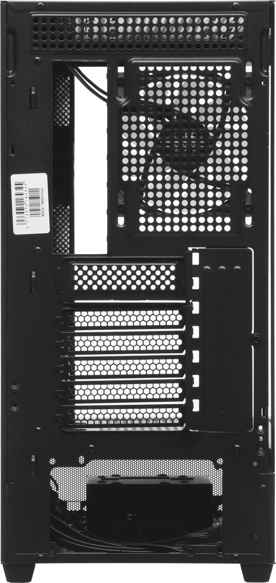 Корпус Accord ACC-ZA11B AR черный без БП ATX 3x120mm 1xUSB2.0 2xUSB3.0 audio bott PSU — миниатюра 5