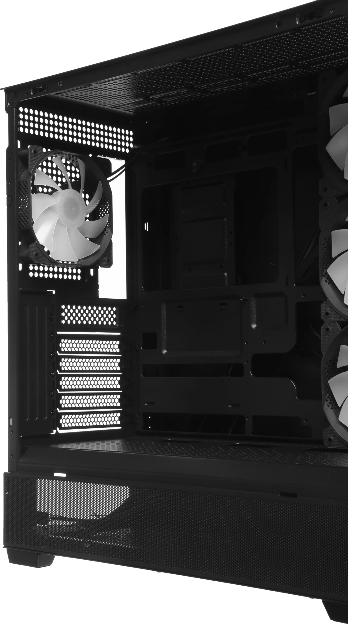 Корпус Accord ACC-ZA11B AR черный без БП ATX 3x120mm 1xUSB2.0 2xUSB3.0 audio bott PSU — миниатюра 11