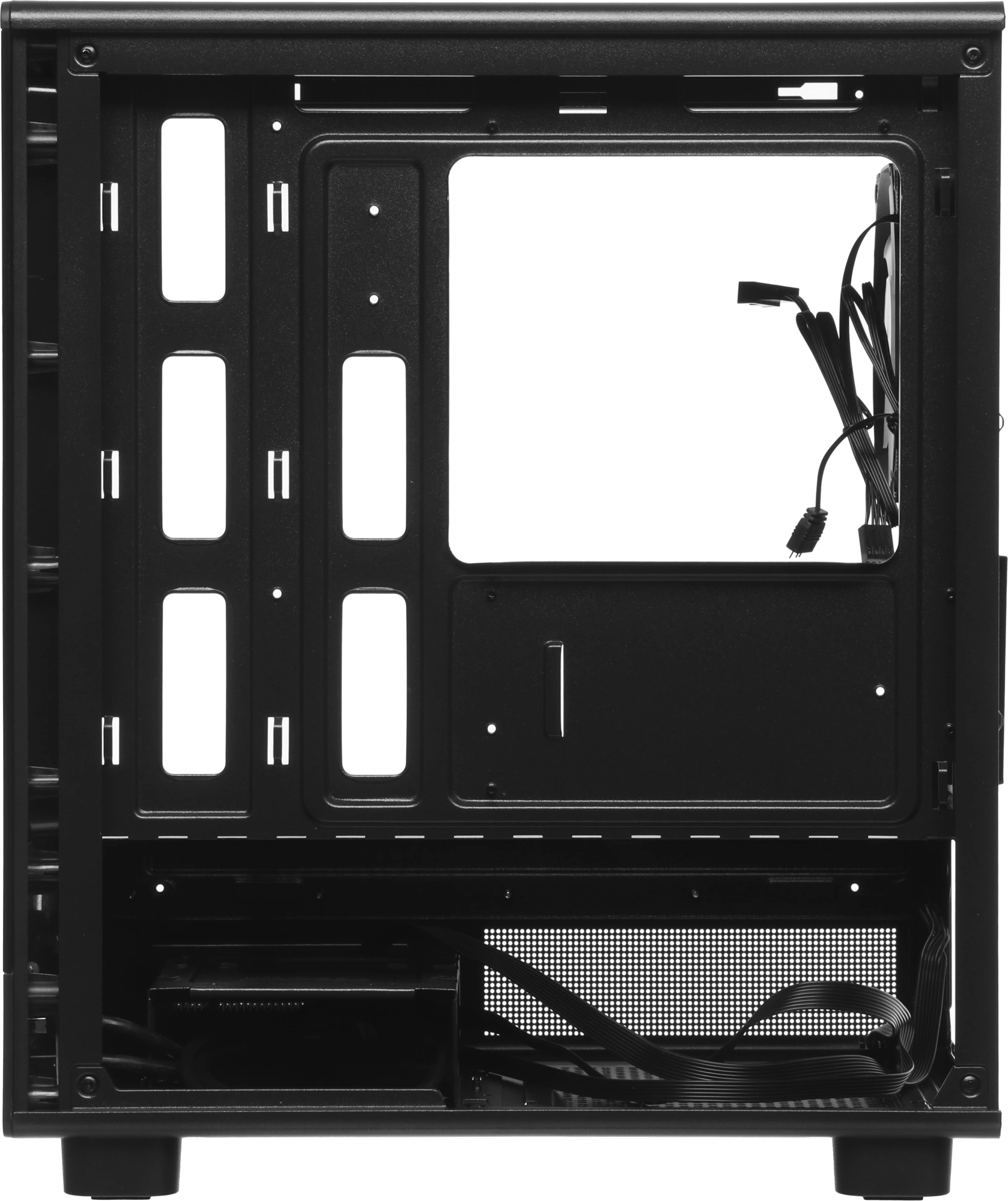 Корпус Accord ACC-ZM3B черный без БП mATX 4x120mm 2x140mm 2xUSB2.0 1xUSB3.0 audio bott PSU — миниатюра 17