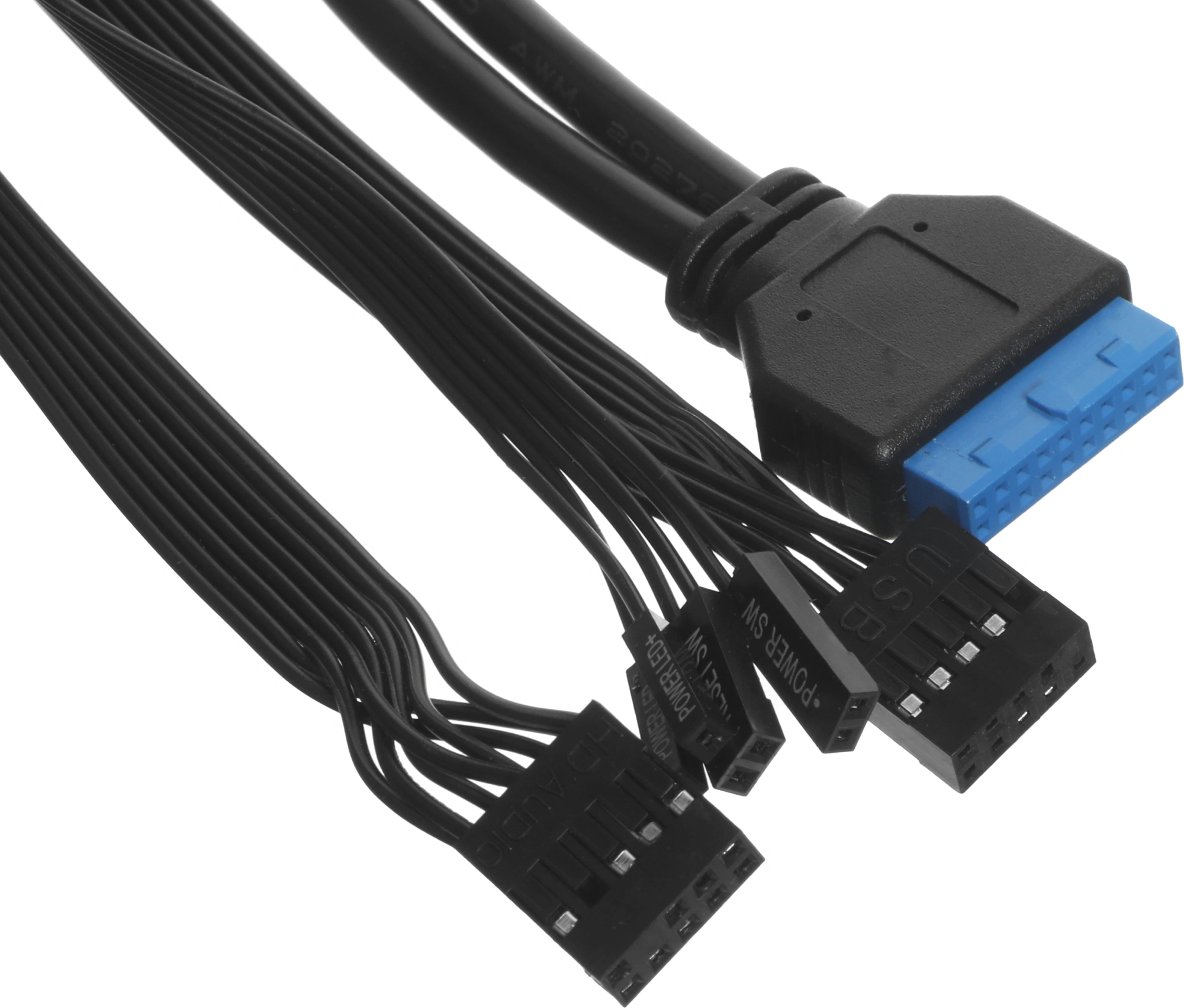 Корпус Accord ACC-ZM3B черный без БП mATX 4x120mm 2x140mm 2xUSB2.0 1xUSB3.0 audio bott PSU — миниатюра 18