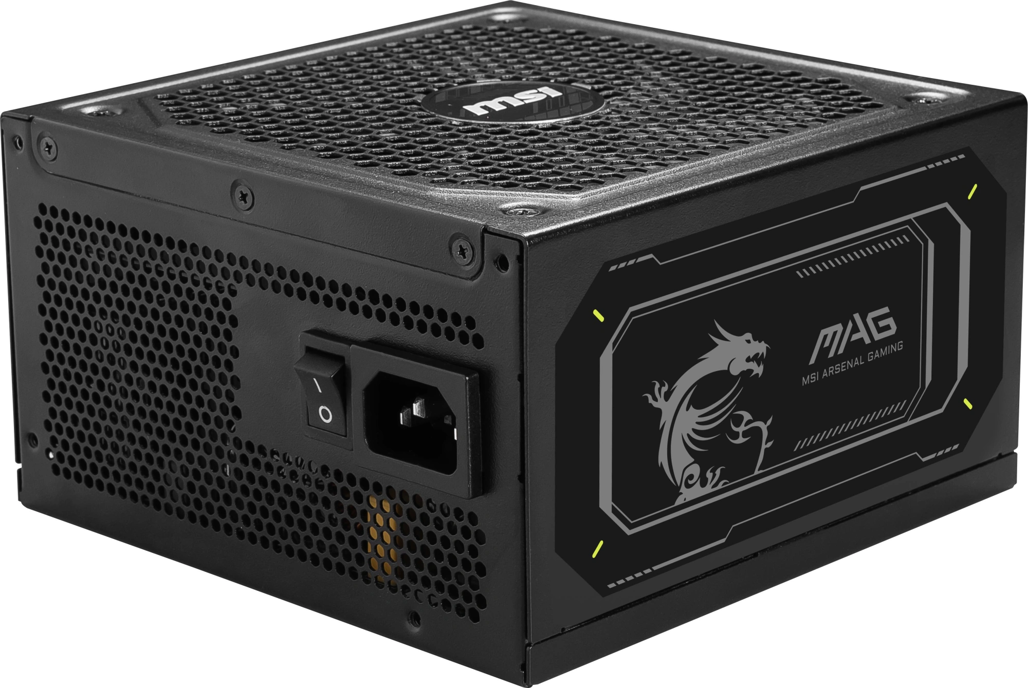 Блок питания MSI ATX 1000W MAG A1000GL PCIE5 80+ gold (20+4pin) APFC 135mm fan 15xSATA Cab Manag RTL — фото 1
