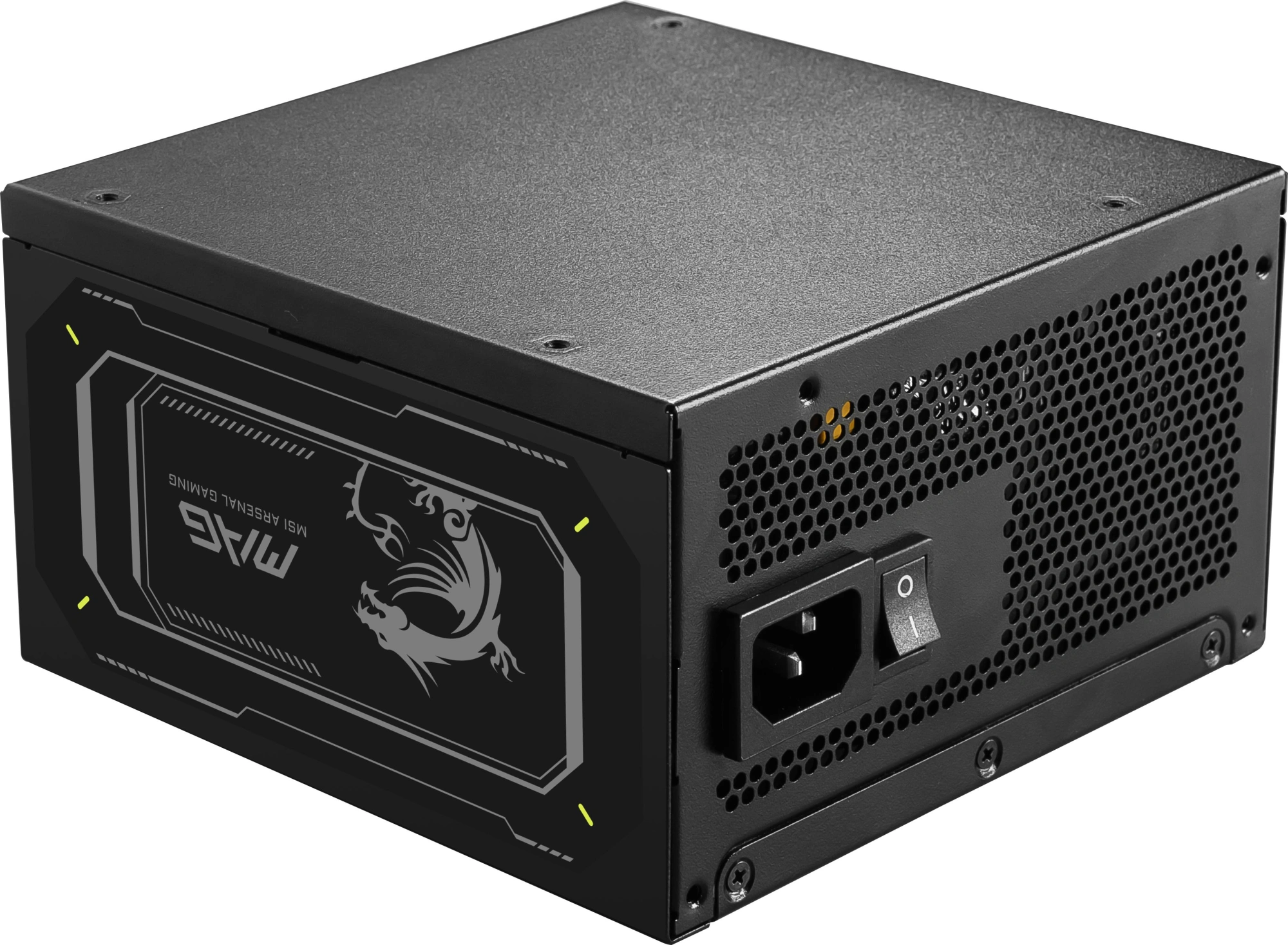 Блок питания MSI ATX 1000W MAG A1000GL PCIE5 80+ gold (20+4pin) APFC 135mm fan 15xSATA Cab Manag RTL — миниатюра 3