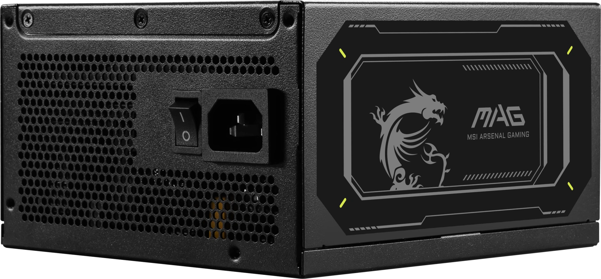 Блок питания MSI ATX 1000W MAG A1000GL PCIE5 80+ gold (20+4pin) APFC 135mm fan 15xSATA Cab Manag RTL — миниатюра 4
