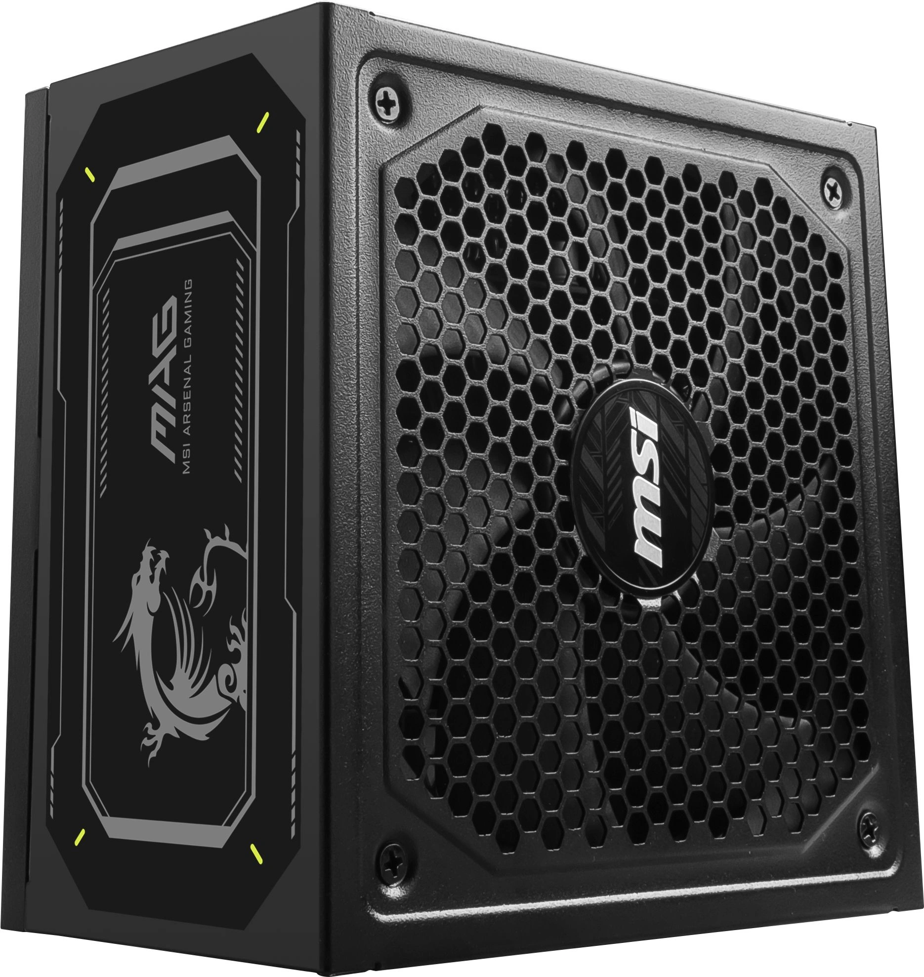 Блок питания MSI ATX 1000W MAG A1000GL PCIE5 80+ gold (20+4pin) APFC 135mm fan 15xSATA Cab Manag RTL — миниатюра 2