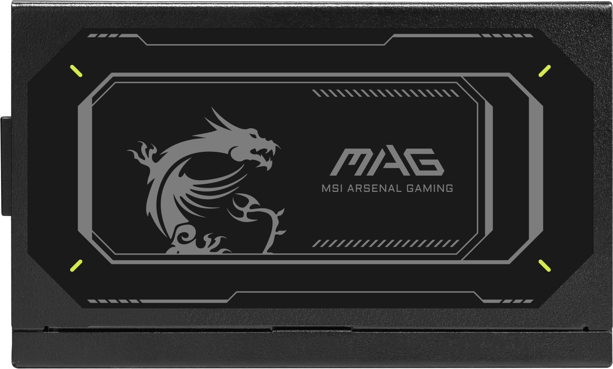 Блок питания MSI ATX 1000W MAG A1000GL PCIE5 80+ gold (20+4pin) APFC 135mm fan 15xSATA Cab Manag RTL — миниатюра 7