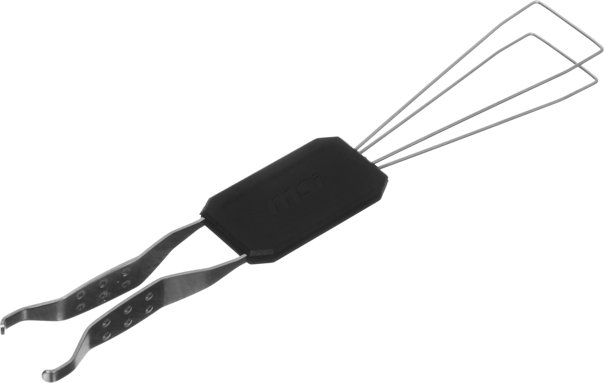 Клавиатура MSI STRIKE Pro W Silent механическая серый/черный USB беспроводная BT/Radio Multimedia for gamer LED (подставка для запястий) (S11-43RU210-CLA) кабель 2м — миниатюра 6
