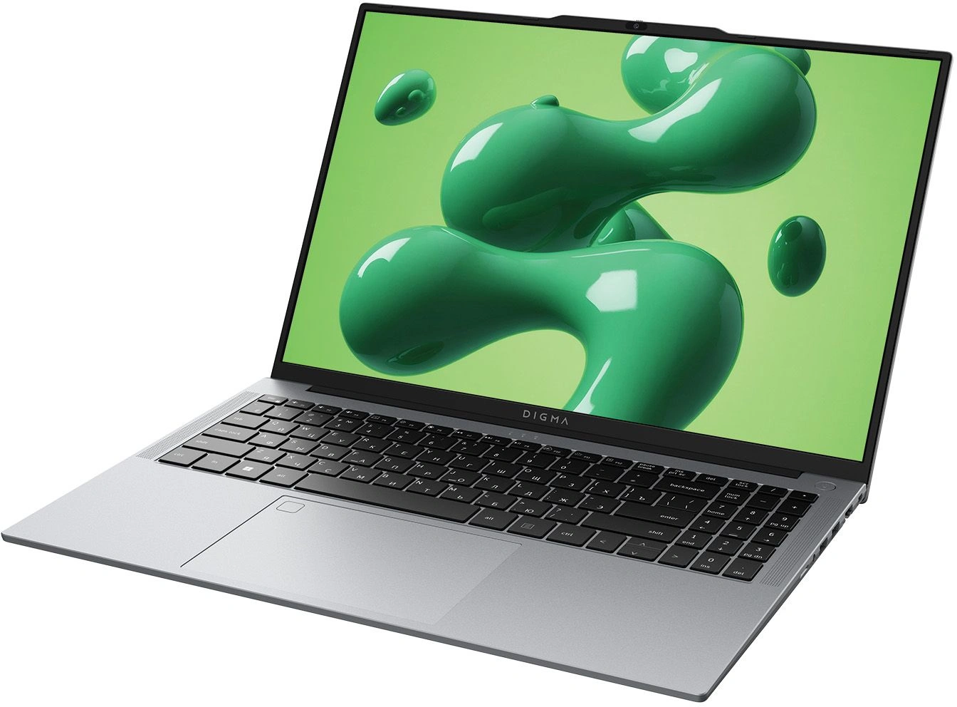 Ноутбук Digma Chronos Core 5 210H 16Gb SSD512Gb Intel Graphics 16" IPS WUXGA (1920x1200) Windows 11 Pro silver WiFi BT Cam 6500mAh (DN16P5-ADXW02) — миниатюра 8