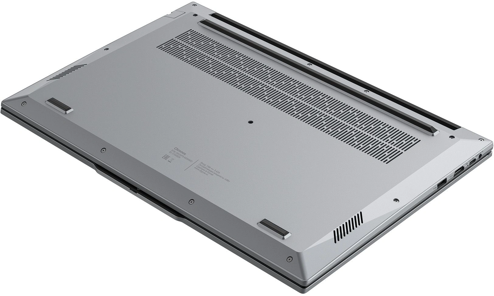 Ноутбук Digma Chronos Core 5 210H 16Gb SSD512Gb Intel Graphics 16" IPS WUXGA (1920x1200) Windows 11 Pro silver WiFi BT Cam 6500mAh (DN16P5-ADXW02) — миниатюра 2