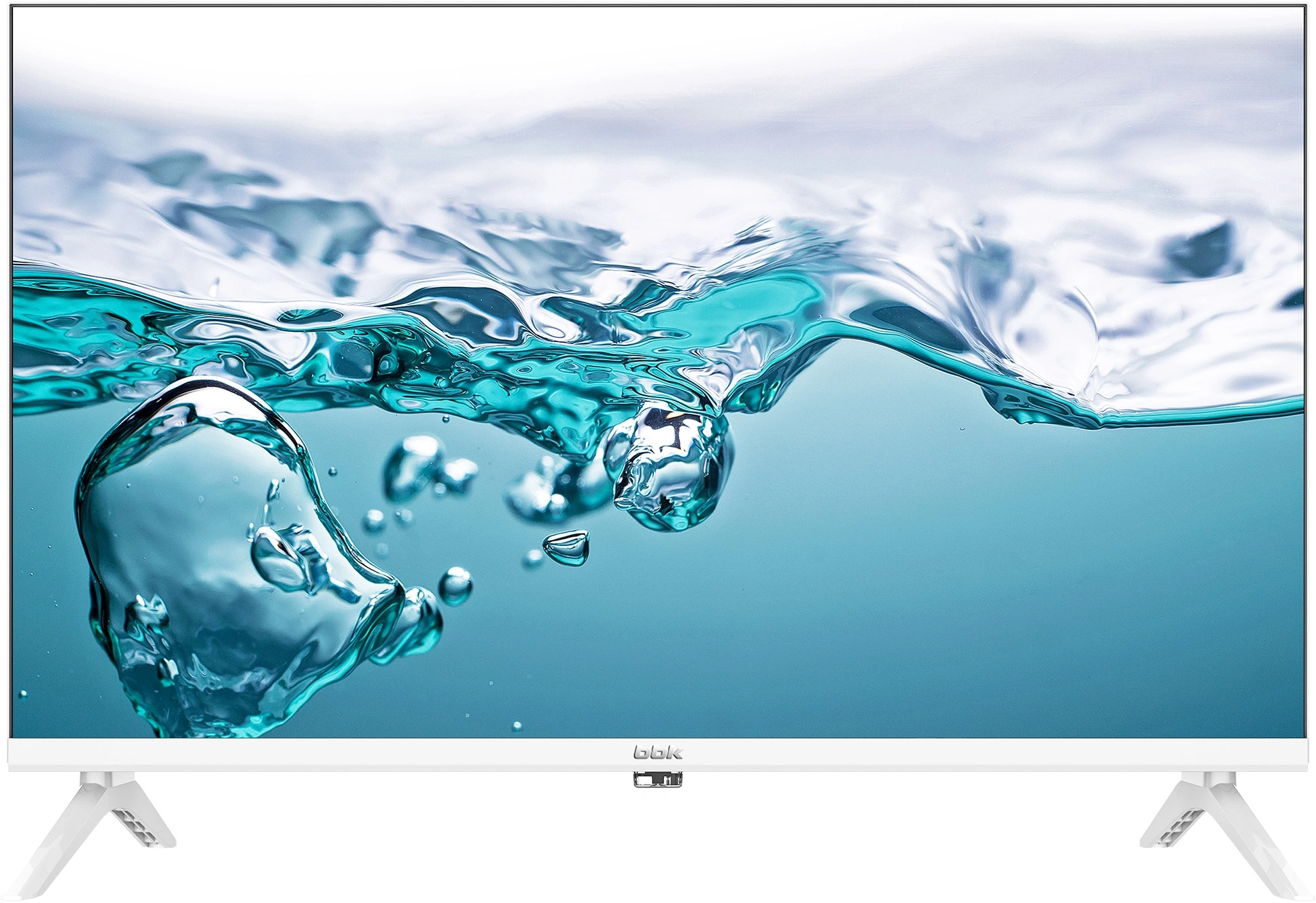 Телевизор LED BBK 24" 24LEM-1045/TS2C (W) белый HD 60Hz DVB-T2 DVB-C DVB-S2 USB (RUS) — миниатюра 2