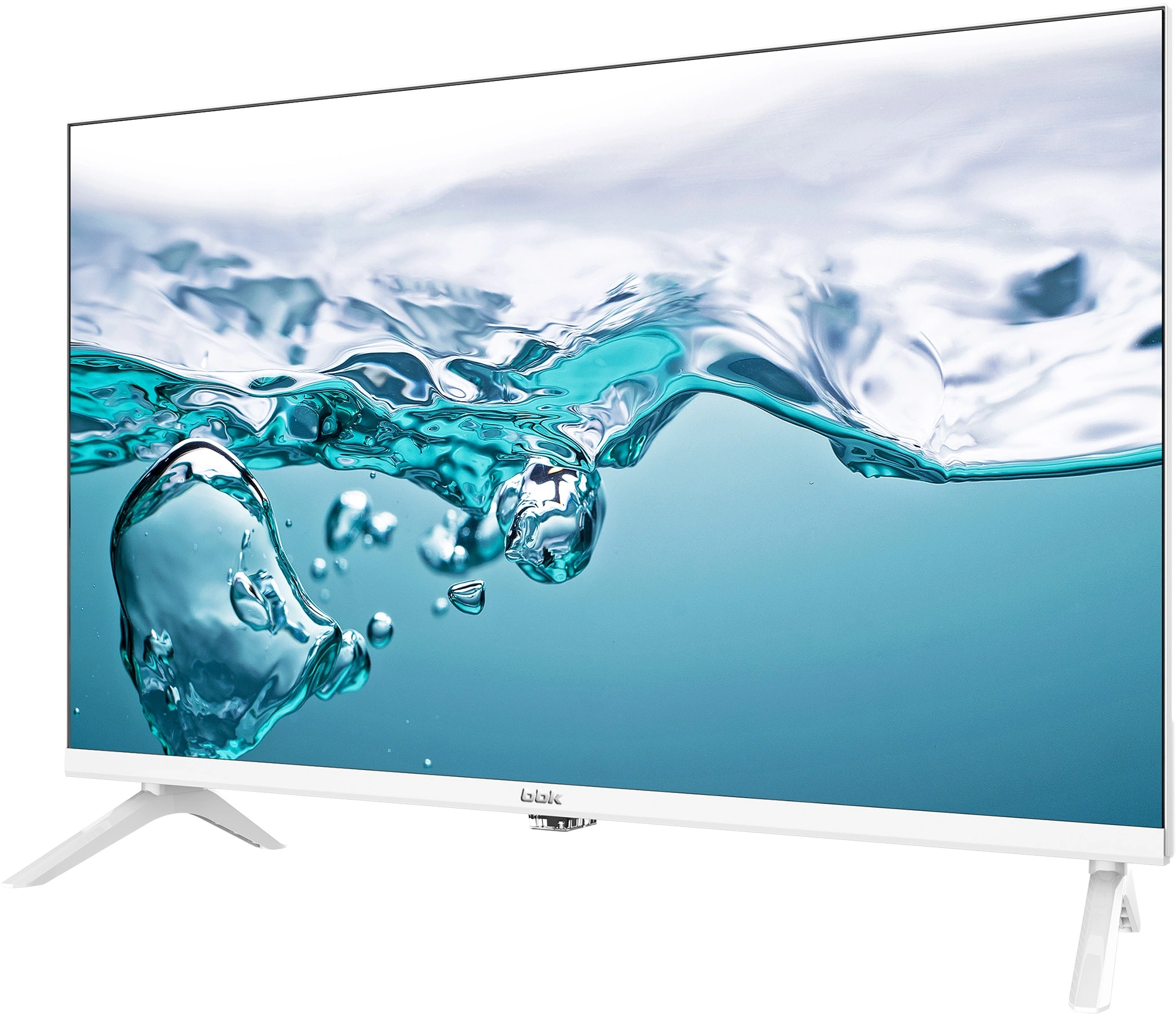 Телевизор LED BBK 24" 24LEM-1045/TS2C (W) белый HD 60Hz DVB-T2 DVB-C DVB-S2 USB (RUS) — миниатюра 3