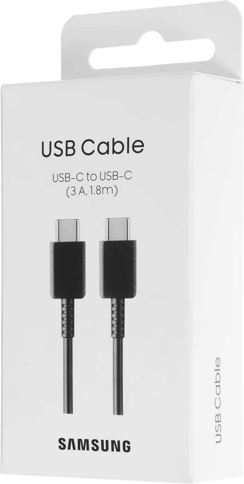 Кабель Samsung EP-DX310JBEGEU USB Type-C (m)-USB Type-C (m) 1.8м черный — фото 1