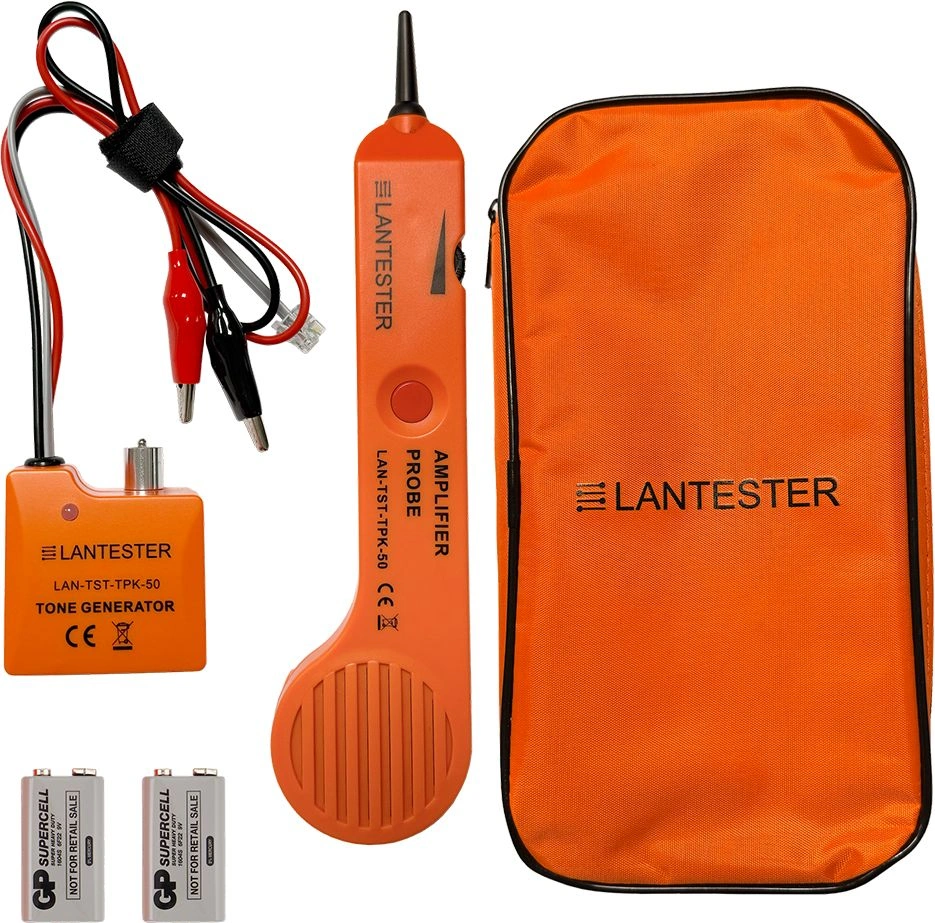 Набор инструментов Lanmaster LAN-TST-TPK-50 для трассировки оранжевый — фото 1
