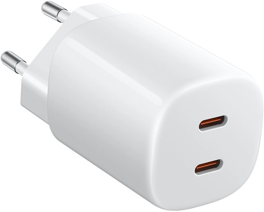Сетевое зар./устр. Xiaomi Nano Turbo Charging 45W 4.1A+3A+2.25A (PD+QC) 2xUSB type-C универсальное белый (BHR087OEU) — фото 1
