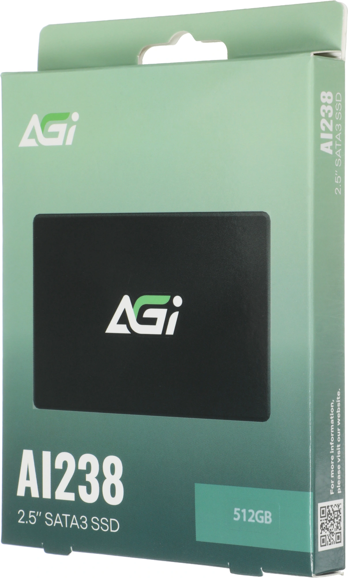Накопитель SSD AGi SATA-III 512GB AGI512G25AI238 AI238 2.5" — фото 1