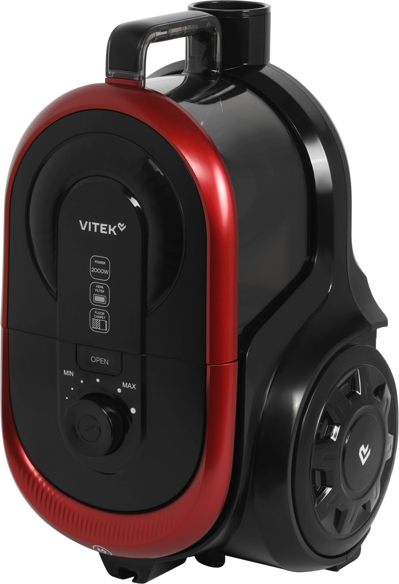 Пылесос Vitek VT-CV1880 2000Вт черный/красный — миниатюра 6