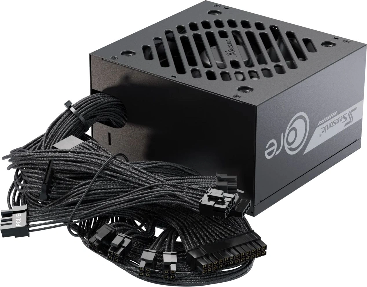 Блок питания Seasonic ATX 750W Core V2 GC-750 80+ gold (20+4pin) APFC 120mm fan 2xSATA RTL — миниатюра 3