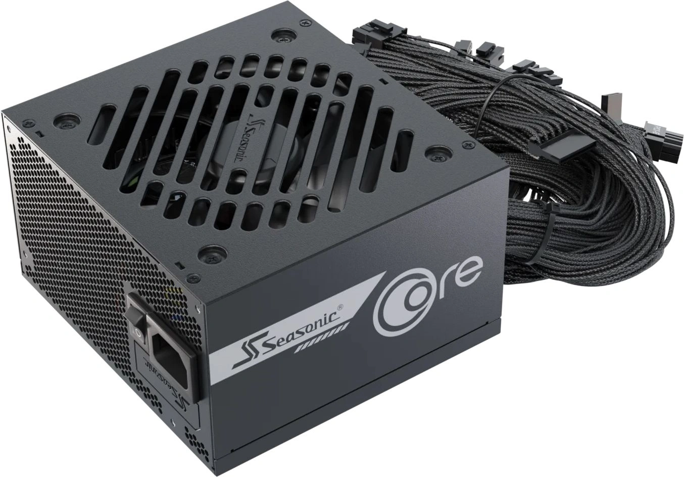 Блок питания Seasonic ATX 750W Core V2 BC-750 80+ bronze (20+4pin) APFC 120mm fan 2xSATA RTL — миниатюра 8