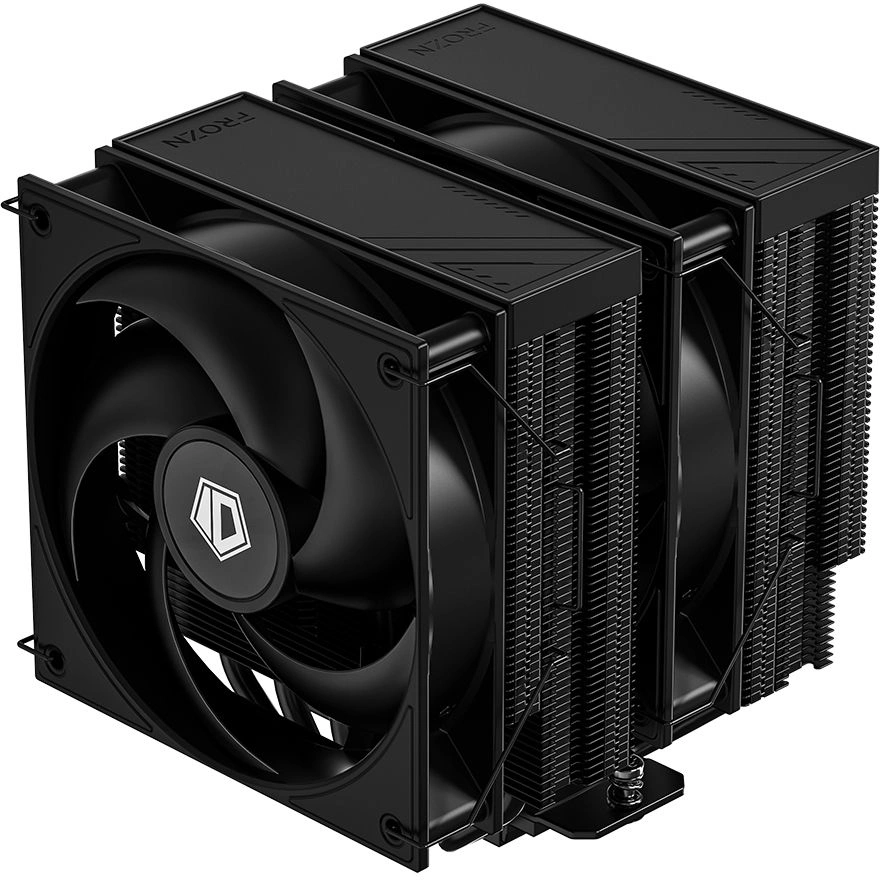 Устройство охлаждения(кулер) ID-Cooling Frozn A620 Pro Xe нет подсветки Soc-AM5/AM4/1200/1700/1851 черный 4-pin 27.2dB Al+Cu Ret (FROZN A620 PRO XE BLACK) — миниатюра 2