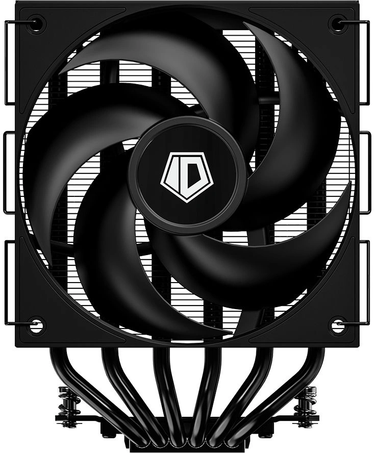 Устройство охлаждения(кулер) ID-Cooling Frozn A620 Pro Xe нет подсветки Soc-AM5/AM4/1200/1700/1851 черный 4-pin 27.2dB Al+Cu Ret (FROZN A620 PRO XE BLACK) — миниатюра 4