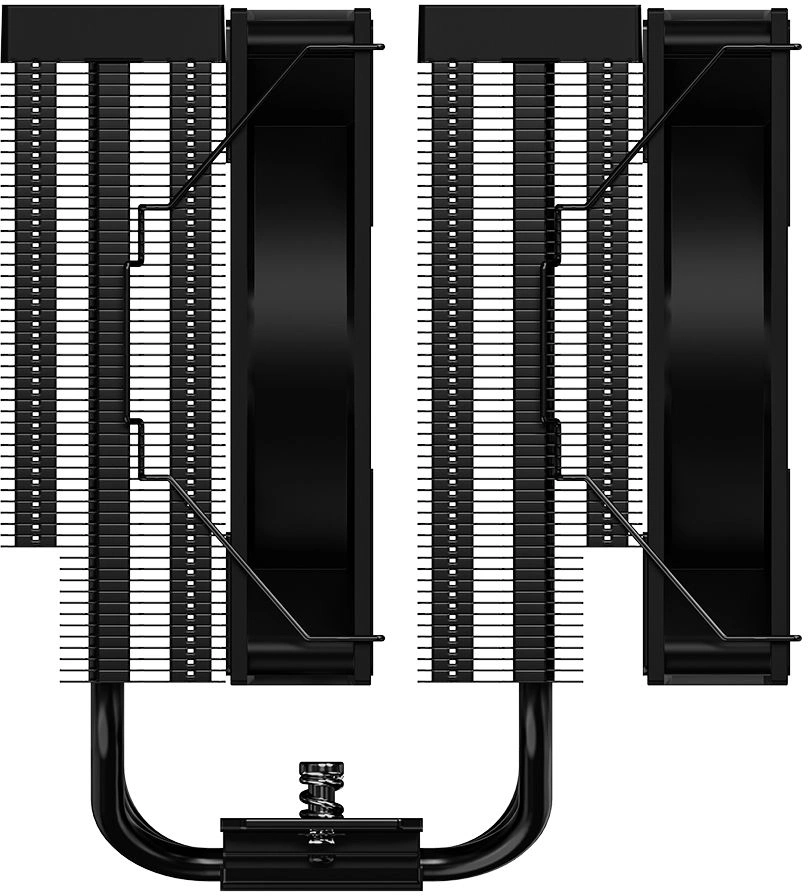 Устройство охлаждения(кулер) ID-Cooling Frozn A620 Pro Xe нет подсветки Soc-AM5/AM4/1200/1700/1851 черный 4-pin 27.2dB Al+Cu Ret (FROZN A620 PRO XE BLACK) — миниатюра 5