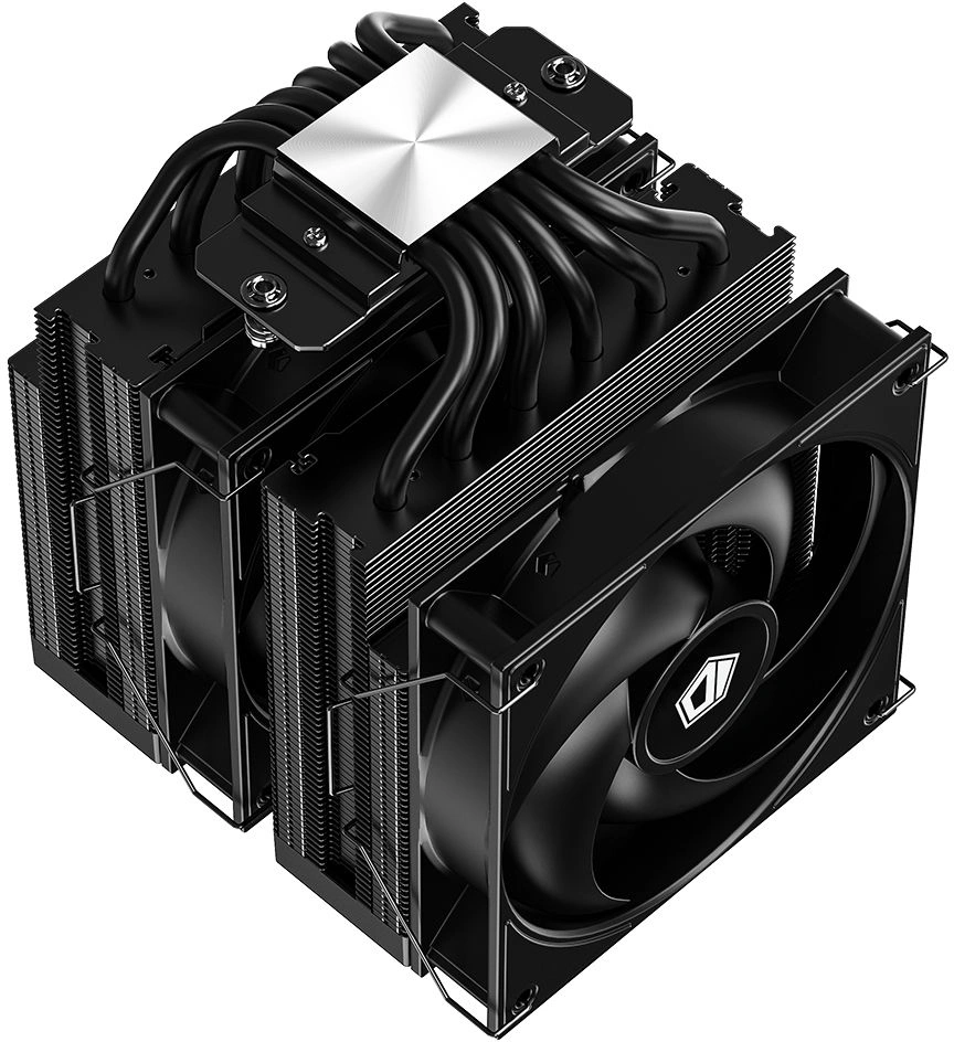 Устройство охлаждения(кулер) ID-Cooling Frozn A620 Pro Xe нет подсветки Soc-AM5/AM4/1200/1700/1851 черный 4-pin 27.2dB Al+Cu Ret (FROZN A620 PRO XE BLACK) — миниатюра 6